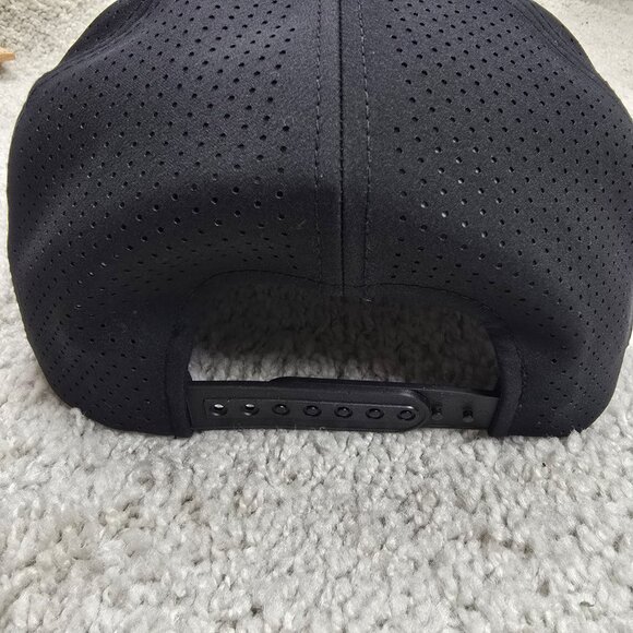 Branded Bills Elite Series Classic Black Hat Made in USA  Logo Snapback One Size - Picture 4 of 5